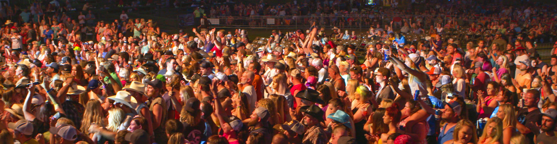 crowd attending suwannee music fest
